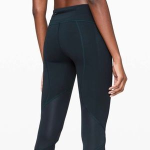 Lululemon pace rival 22” legging nocturnal teal